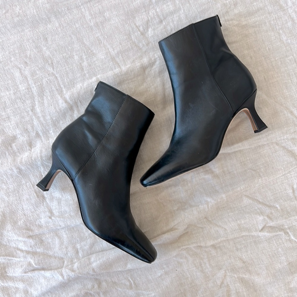 Sam Edelman square toe ankle booties